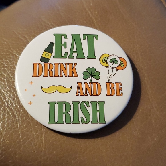 Irish Button Pins 10 pack assorted - Picture 7 of 10